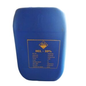 hcll ACIDE CHLORHYDRIQUE 33% 35kg