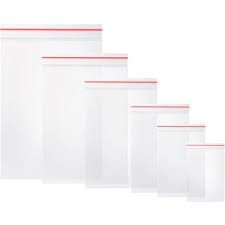 Emballage plastique zip
